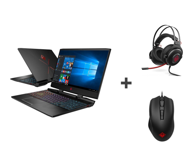 HP OMEN 15 i7-9750H/16GB/256+1TB/W10 GTX1660Ti 144Hz - 543074 - zdjęcie